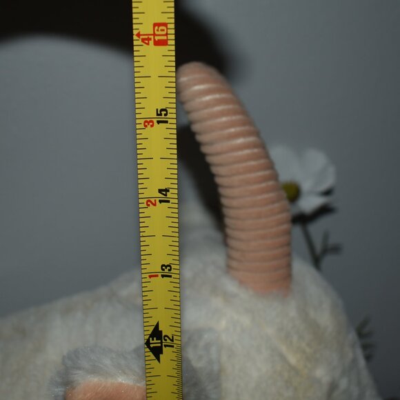 Vintage Cream Billy Goat Plush Stuffed Animal Large 16in - Picture 11 of 11